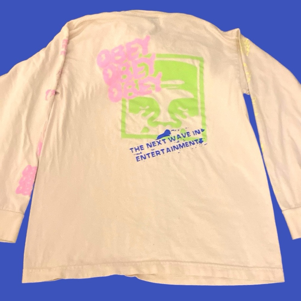 Obey long sleeve resist! t shirt